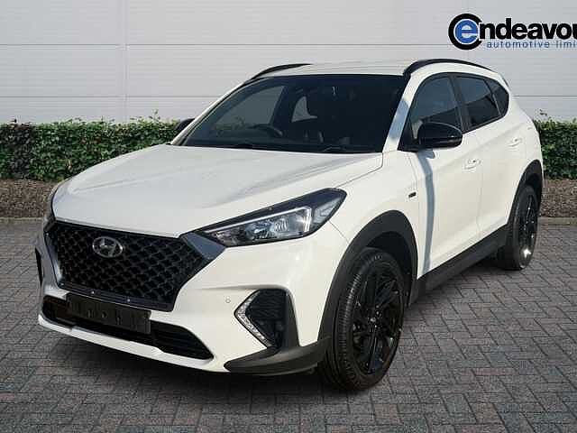 Hyundai TUCSON 1.6 TGDi 177 N Line 5dr 2WD Atlas White