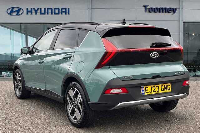 Hyundai BAYON 1.0 T Gdi Mhev Ultimate Suv 5dr Petrol Hybrid Manual Euro 6 (s/s) (120 Ps) Mangrove Green