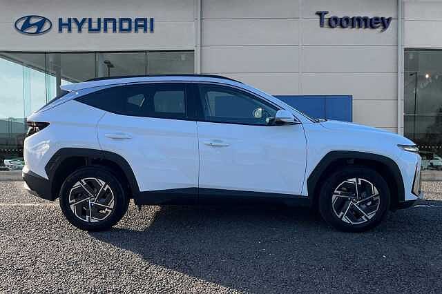 Hyundai TUCSON 1.6 T Gdi Advance Suv 5dr Petrol Hybrid Auto Euro 6 (s/s) (215 Ps) Atlas White