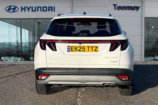 Hyundai TUCSON 1.6 T Gdi Advance Suv 5dr Petrol Hybrid Auto Euro 6 (s/s) (215 Ps) Atlas White