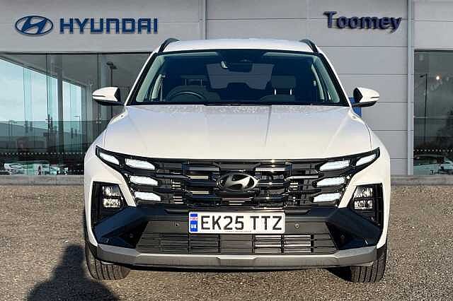 Hyundai TUCSON 1.6 T Gdi Advance Suv 5dr Petrol Hybrid Auto Euro 6 (s/s) (215 Ps) Atlas White