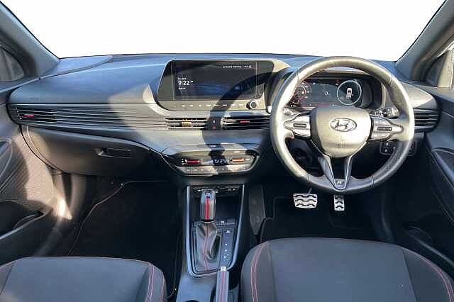 Hyundai I20 1.0 T Gdi Mhev N Line Hatchback 5dr Petrol Hybrid Dct Euro 6 (s/s) (120 Ps) White