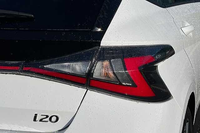 Hyundai I20 1.0 T Gdi Mhev N Line Hatchback 5dr Petrol Hybrid Dct Euro 6 (s/s) (120 Ps) White