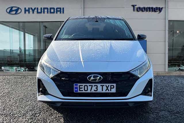 Hyundai I20 1.0 T Gdi Mhev N Line Hatchback 5dr Petrol Hybrid Dct Euro 6 (s/s) (120 Ps) White