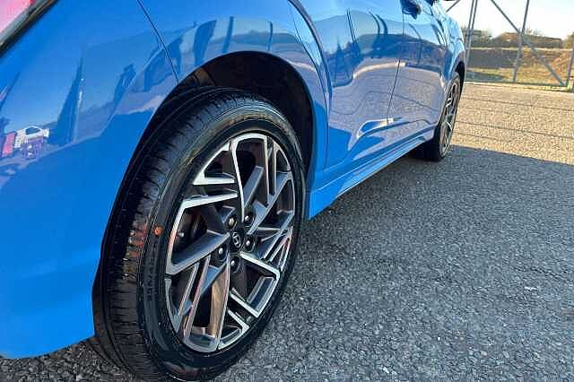 Hyundai KONA 1.0 T Gdi Mhev N Line Suv 5dr Petrol Hybrid Manual Euro 6 (s/s) (120 Ps) Blue