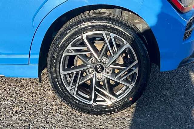 Hyundai KONA 1.0 T Gdi Mhev N Line Suv 5dr Petrol Hybrid Manual Euro 6 (s/s) (120 Ps) Blue