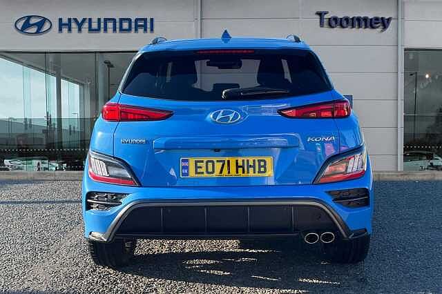 Hyundai KONA 1.0 T Gdi Mhev N Line Suv 5dr Petrol Hybrid Manual Euro 6 (s/s) (120 Ps) Blue