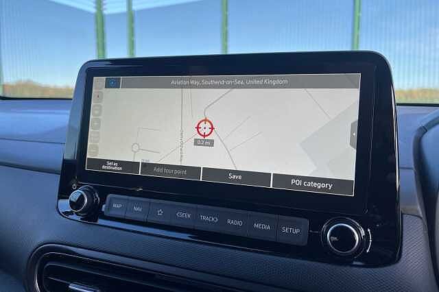 Hyundai KONA 1.6 H Gdi Ultimate Suv 5dr Petrol Hybrid Dct Euro 6 (s/s) (141 Ps) Ignite Flame