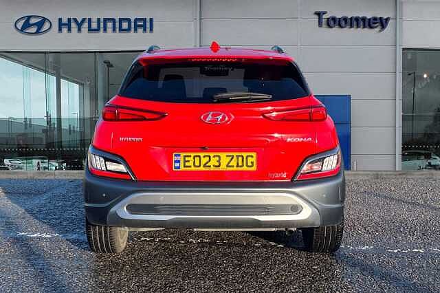Hyundai KONA 1.6 H Gdi Ultimate Suv 5dr Petrol Hybrid Dct Euro 6 (s/s) (141 Ps) Ignite Flame