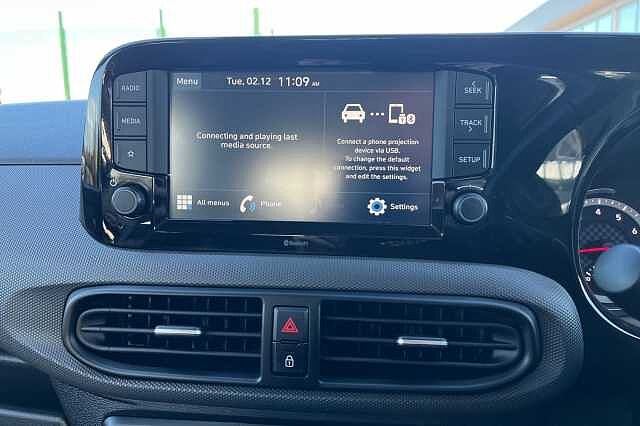 Hyundai I10 1.2 Se Connect Hatchback 5dr Petrol Auto Euro 6 (s/s) (84 Ps) Aqua Turquoise