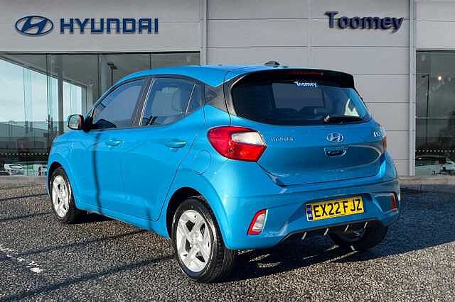 Hyundai I10 1.2 Se Connect Hatchback 5dr Petrol Auto Euro 6 (s/s) (84 Ps) Aqua Turquoise