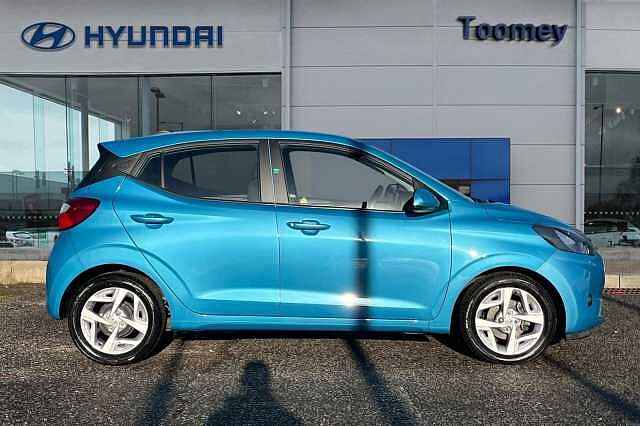 Hyundai I10 1.2 Se Connect Hatchback 5dr Petrol Auto Euro 6 (s/s) (84 Ps) Aqua Turquoise