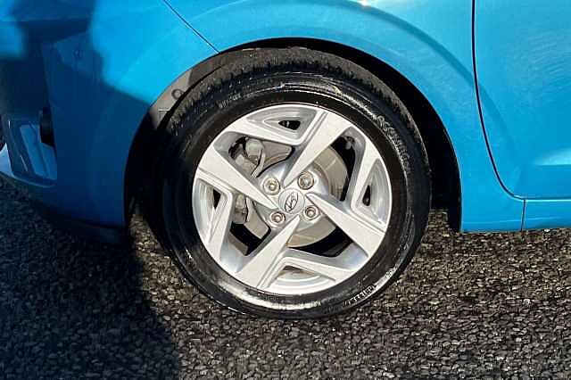 Hyundai I10 1.2 Se Connect Hatchback 5dr Petrol Auto Euro 6 (s/s) (84 Ps) Aqua Turquoise