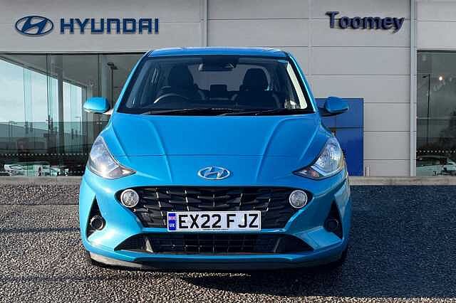 Hyundai I10 1.2 Se Connect Hatchback 5dr Petrol Auto Euro 6 (s/s) (84 Ps) Aqua Turquoise
