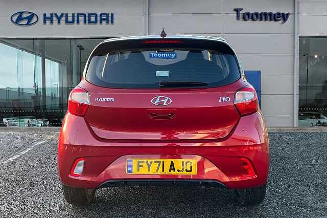 Hyundai I10 1.2 Se Connect Hatchback 5dr Petrol Auto Euro 6 (s/s) (84 Ps) Dragon Red