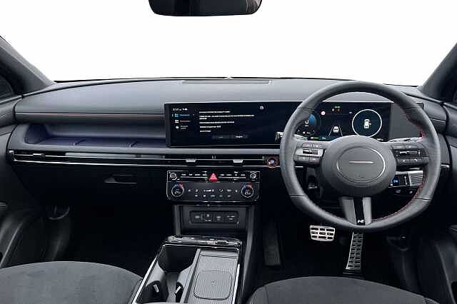 Hyundai TUCSON 1.6 T Gdi N Line Suv 5dr Petrol Hybrid Auto Euro 6 (s/s) (215 Ps) Ecotronic Grey