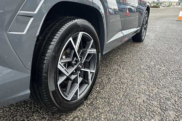 Hyundai TUCSON 1.6 T Gdi N Line Suv 5dr Petrol Hybrid Auto Euro 6 (s/s) (215 Ps) Ecotronic Grey