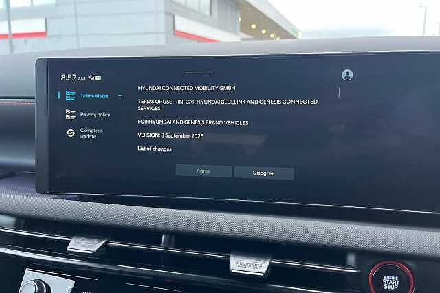 Hyundai TUCSON 1.6 T Gdi N Line Suv 5dr Petrol Hybrid Auto Euro 6 (s/s) (215 Ps) Ecotronic Grey