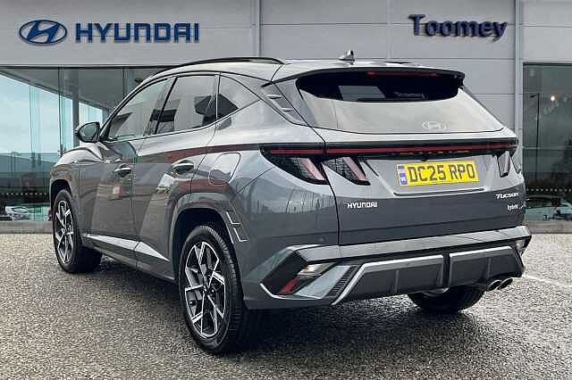 Hyundai TUCSON 1.6 T Gdi N Line Suv 5dr Petrol Hybrid Auto Euro 6 (s/s) (215 Ps) Ecotronic Grey