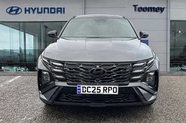 Hyundai TUCSON 1.6 T Gdi N Line Suv 5dr Petrol Hybrid Auto Euro 6 (s/s) (215 Ps) Ecotronic Grey