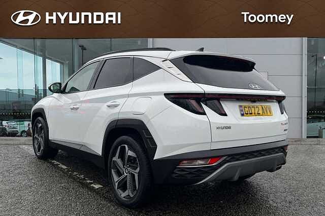 Hyundai TUCSON 1.6 H T Gdi 13.8kwh Ultimate Suv 5dr Petrol Plug In Hybrid Auto 4wd Euro 6 (s/s) Serentity White
