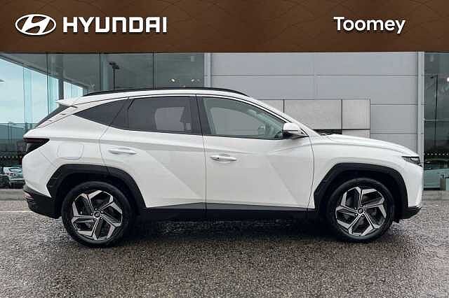 Hyundai TUCSON 1.6 H T Gdi 13.8kwh Ultimate Suv 5dr Petrol Plug In Hybrid Auto 4wd Euro 6 (s/s) Serentity White