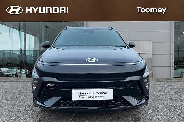 Hyundai KONA 1.6 H Gdi N Line Suv 5dr Petrol Hybrid Dct Euro 6 (s/s) (141 Ps) Abyss Black