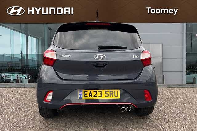 Hyundai I10 1.0 T Gdi N Line Hatchback 5dr Petrol Manual Euro 6 (s/s) (100 Ps) Aurora Grey