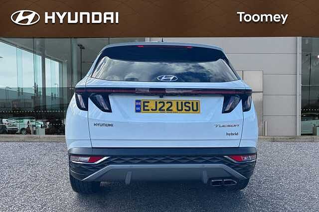 Hyundai TUCSON 1.6 H T Gdi Premium Suv 5dr Petrol Hybrid Auto Euro 6 (s/s) (230 Ps) Polar White