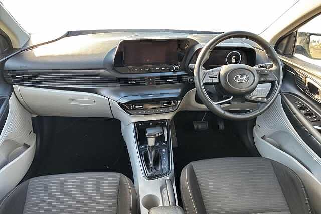 Hyundai I20 1.0 T Gdi Mhev Ultimate Hatchback 5dr Petrol Hybrid Dct Euro 6 (s/s) (100 Ps) Atlas White/Black