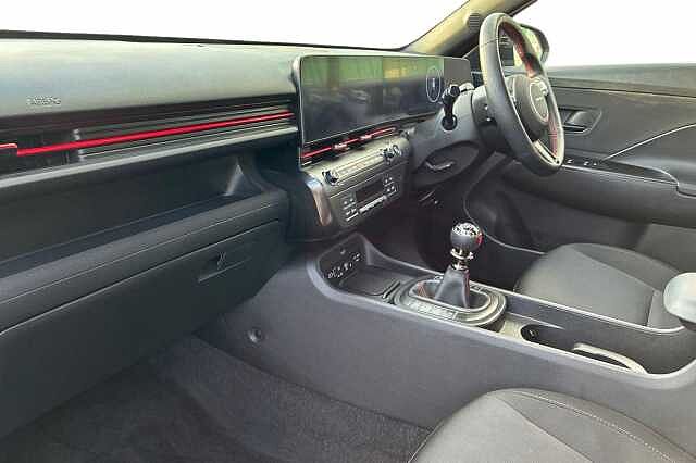 Hyundai KONA 1.6 T Gdi N Line Suv 5dr Petrol Manual Euro 6 (s/s) (138 Ps) Abyss Black