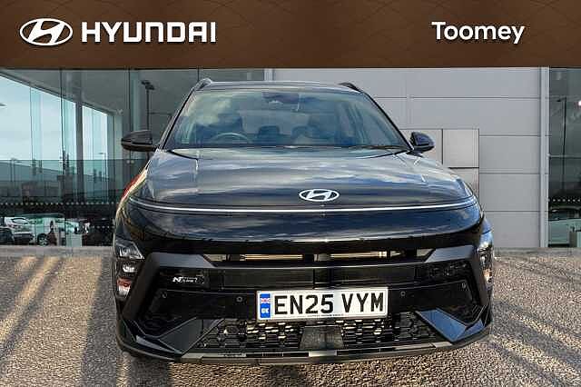 Hyundai KONA 1.6 T Gdi N Line Suv 5dr Petrol Manual Euro 6 (s/s) (138 Ps) Abyss Black