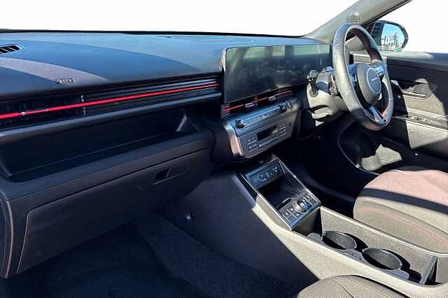 Hyundai KONA 1.6 H Gdi N Line Suv 5dr Petrol Hybrid Dct Euro 6 (s/s) (141 Ps) Green