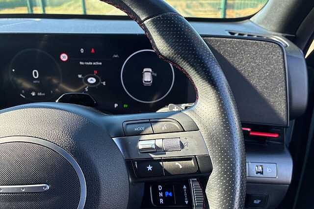 Hyundai KONA 1.6 H Gdi N Line Suv 5dr Petrol Hybrid Dct Euro 6 (s/s) (141 Ps) Green