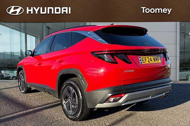 Hyundai TUCSON 1.6 T Gdi Premium Suv 5dr Petrol Hybrid Auto Euro 6 (s/s) (215 Ps) Engine Red