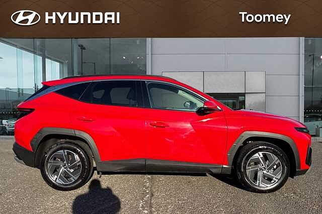 Hyundai TUCSON 1.6 T Gdi Premium Suv 5dr Petrol Hybrid Auto Euro 6 (s/s) (215 Ps) Engine Red