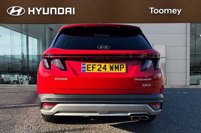 Hyundai TUCSON 1.6 T Gdi Premium Suv 5dr Petrol Hybrid Auto Euro 6 (s/s) (215 Ps) Engine Red