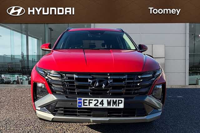 Hyundai TUCSON 1.6 T Gdi Premium Suv 5dr Petrol Hybrid Auto Euro 6 (s/s) (215 Ps) Engine Red