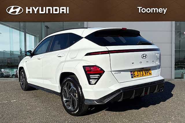 Hyundai KONA 1.6 H Gdi N Line S Suv 5dr Petrol Hybrid Dct Euro 6 (s/s) (141 Ps) Atlas White