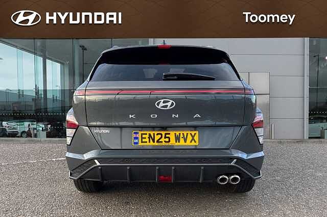 Hyundai KONA 1.6 T Gdi N Line Suv 5dr Petrol Manual Euro 6 (s/s) (138 Ps) Ecotronic Grey