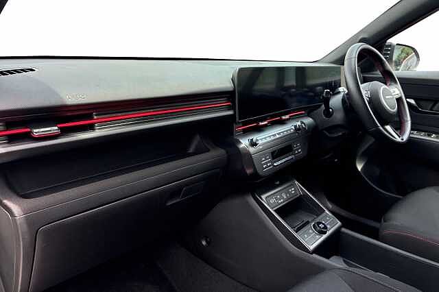 Hyundai KONA 1.6 H Gdi N Line Suv 5dr Petrol Hybrid Dct Euro 6 (s/s) (129 Ps) Atlas White