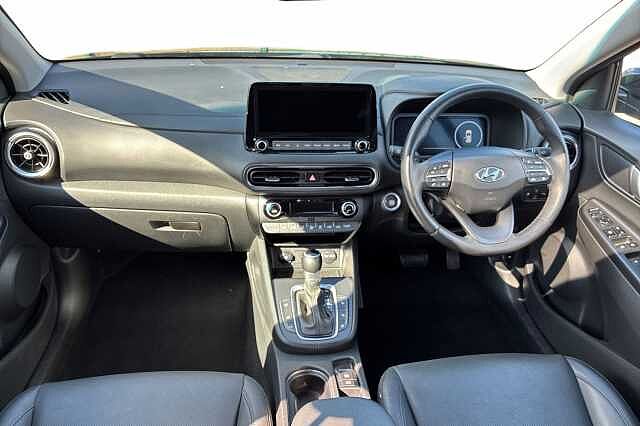 Hyundai KONA 1.6 H Gdi Ultimate Suv 5dr Petrol Hybrid Dct Euro 6 (s/s) (141 Ps) Abyss Black