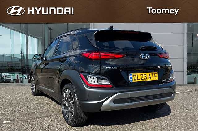Hyundai KONA 1.6 H Gdi Ultimate Suv 5dr Petrol Hybrid Dct Euro 6 (s/s) (141 Ps) Abyss Black
