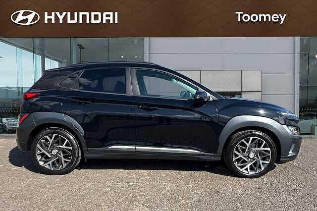 Hyundai KONA 1.6 H Gdi Ultimate Suv 5dr Petrol Hybrid Dct Euro 6 (s/s) (141 Ps) Abyss Black