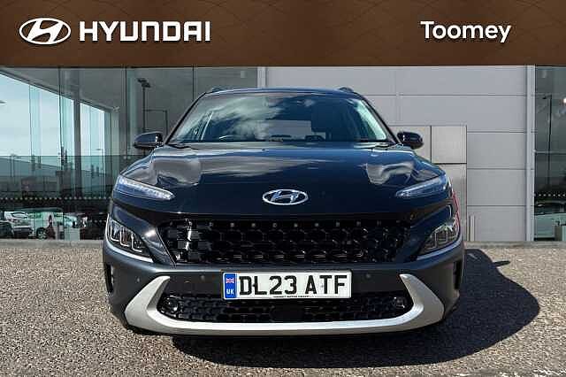Hyundai KONA 1.6 H Gdi Ultimate Suv 5dr Petrol Hybrid Dct Euro 6 (s/s) (141 Ps) Abyss Black