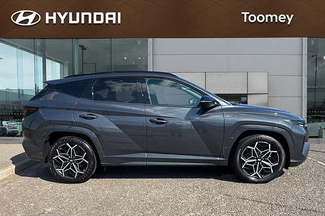 Hyundai TUCSON 1.6 T Gdi Mhev N Line Suv 5dr Petrol Hybrid Dct Euro 6 (s/s) (150 Ps) Grey