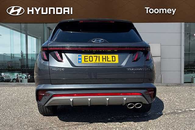 Hyundai TUCSON 1.6 T Gdi Mhev N Line Suv 5dr Petrol Hybrid Dct Euro 6 (s/s) (150 Ps) Grey