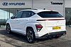 Hyundai KONA 1.6 H Gdi N Line S Suv 5dr Petrol Hybrid Dct Euro 6 (s/s) (141 Ps) Atlas White