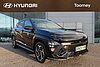 Hyundai KONA 1.6 T Gdi N Line Suv 5dr Petrol Manual Euro 6 (s/s) (138 Ps) Abyss Black