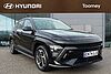 Hyundai KONA 1.6 H Gdi N Line S Suv 5dr Petrol Hybrid Dct Euro 6 (s/s) (129 Ps) Abyss Black